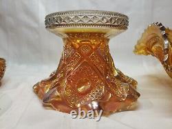 Carnival Beautiful Imperial Marigold Fashion 8 Piece Punch Bowl Set