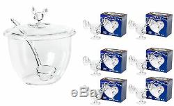 Christmas Moose Mug Punch Bowl Set with 6 Moose Mugs Safer Than Glass