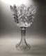 Chrystal Leaf Centerpiece Height 15 Punch Bowl