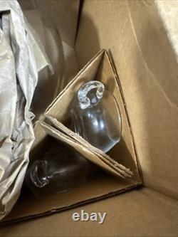 Crisa Moderno Handblown Glassware 14 Piece Fruit Punch Bowl Set