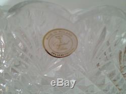 Crystal Clear Industries 24% Lead Crystal Large Round Punch Bowl Made in Poland
