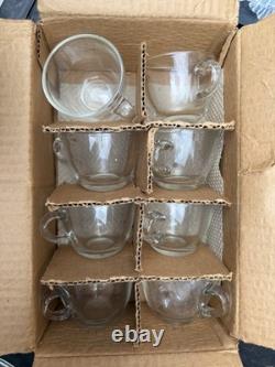 Crystal Plate and Punch Bowl Cups
