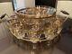 Culver Chantilly Punch Bowl Set in Caddy 14 pc