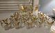 Culver Mid-century Modern Punch Bowl 22k Gold Butterflies With 11 Glasses RARE