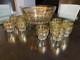 Culver Valencia Punch Bowl Set with11 Cups