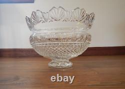 Custom PGA Toar Waterford Crystal Kings Punch Bowl