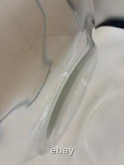 Cut Glass Punch Bowl Set of 22 From Italy Murano RARE 2 Sizes Cups 1970's MCM