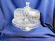 D3 Lady Anne by Gorham Crystal Cake Stand with Dome Punch Bowl Chip Dip