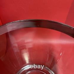 DOROTHY THORPE MID CENTURY MODERN PUNCH BOWL With 12 ROLY POLY GLASSES 1960s MCM