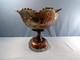 Dugan Amethyst Carnival Glass Many Fruits Punch Bowl with Stand