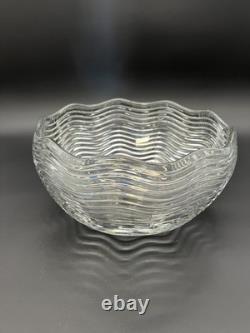 Duncan Miller Caribbean Clear Punch Bowl With Glass Ladle