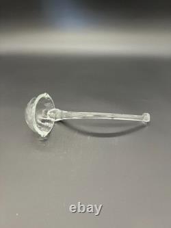 Duncan Miller Caribbean Clear Punch Bowl With Glass Ladle