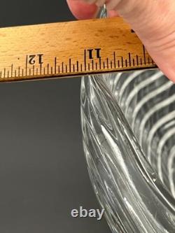 Duncan Miller Caribbean Clear Punch Bowl With Glass Ladle