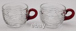 Duncan Miller Caribbean Punch Bowl OR SERVING BOWL with 8 Cups