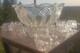 Duncan Miller Crown set includes punch bowl and 12 cups AKA Ladder with Diamonds