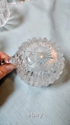 Duncan & Miller Mardi Gras Punch Bowl Set with 12 Cups