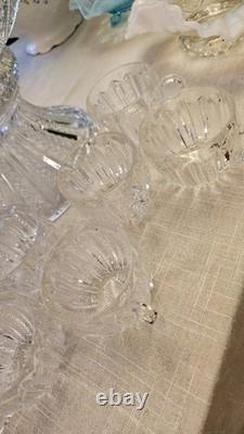 Duncan & Miller Mardi Gras Punch Bowl Set with 12 Cups