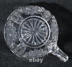 EAPG Duncan Miller Homestead Punch Bowl, Stand, Ladle, 12 Cups