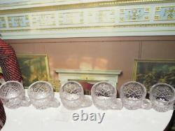 Elegant Vintage Miniature Toy Pressed Glass Punch Bowl Set for Fashion Dolls
