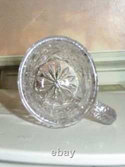Elegant Vintage Miniature Toy Pressed Glass Punch Bowl Set for Fashion Dolls