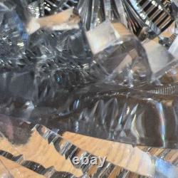 Estate Antique AMERICAN BRILLIANT CUT GLASS PUNCH BOWL 12STUNNING