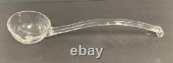 FOSTORIA AMERICAN PUNCH BOWL 18 1/2 WITH HIGH FOOT BASE with 8 CUPS & LADEL