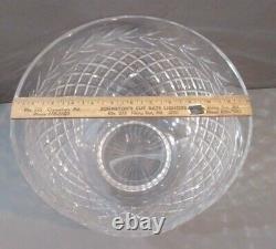 Fabulous Stunning Waterford Crystal Glandore Punch Centerpiece Bowl MG