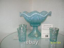 Fenton 2005 Platinum Collection Punch Bowl 4270 9N #356/1250