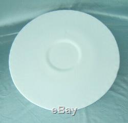 Fenton Punch Bowl Set Milk Glass Hobnail Torte Plate Ladle 11 Opalescent Cups