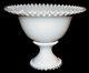 Fenton Silver Crest WMG #7313 Punch Bowl with #7378 Punch Base