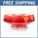 Footed Glass Punch Bowl, Functional Centerpiece