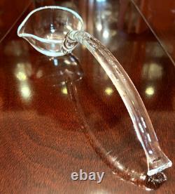 Fostoria AMERICAN Tom & Jerry Punch Bowl 12 Cups and Ladle Cube Motif