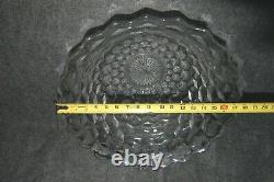 Fostoria American 18 Glass Punch Bowl 19 Base Plate & Stand 30 Plates14 Cups