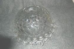 Fostoria American 18 Glass Punch Bowl 19 Base Plate & Stand 30 Plates14 Cups