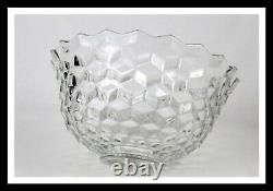 Fostoria American Clear Stem 2056 (1915-1982) Punch Bowl 18 & (14) Punch Cups