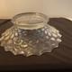 Fostoria American Pattern Glass Punch Bowl And Base
