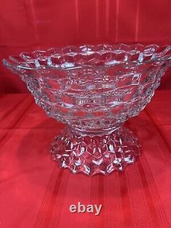 Fostoria American Punch Bowl With Base