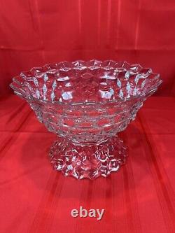 Fostoria American Punch Bowl With Base