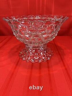 Fostoria American Punch Bowl With Base