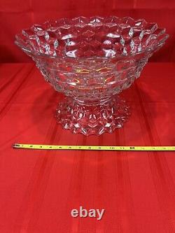 Fostoria American Punch Bowl With Base