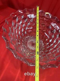 Fostoria American Punch Bowl With Base