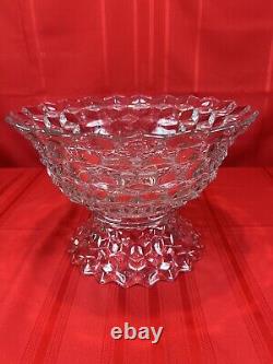 Fostoria American Punch Bowl With Base