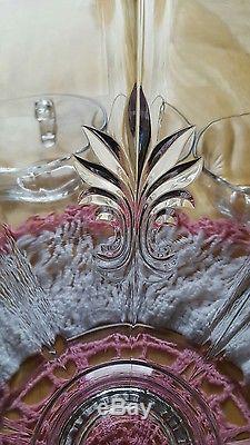 Fostoria Baroque Crystal Punch Bowl and 20 Cups! VERY VERY RARE! L@@K