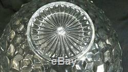Fostoria Elegant Glassware Large 19 American Clear Glass Punch Bowl Vintage