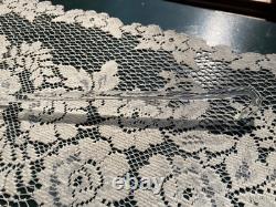 Fostoria Garland #237 Etch Non-Optic Large Punch Bowl, Stand, Ladle, and 12 Cups