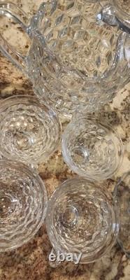 Fostoria Punch Bowl Set With 12 cups, Pitcher, Ladle, Punch Bowl