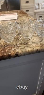 Fostoria Punch Bowl Set With 12 cups, Pitcher, Ladle, Punch Bowl