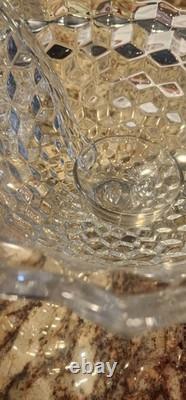 Fostoria Punch Bowl Set With 12 cups, Pitcher, Ladle, Punch Bowl