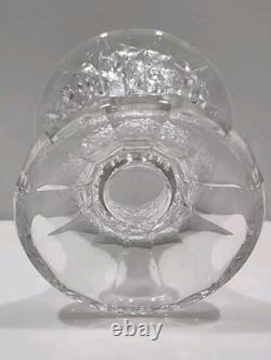 Fostoria Rosby Fruit / Punch Bowl & Stand ANTIQUE c. 1910 PRISTINE