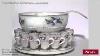 French Antique Punch Bowl Set Regence Accessories For Sale